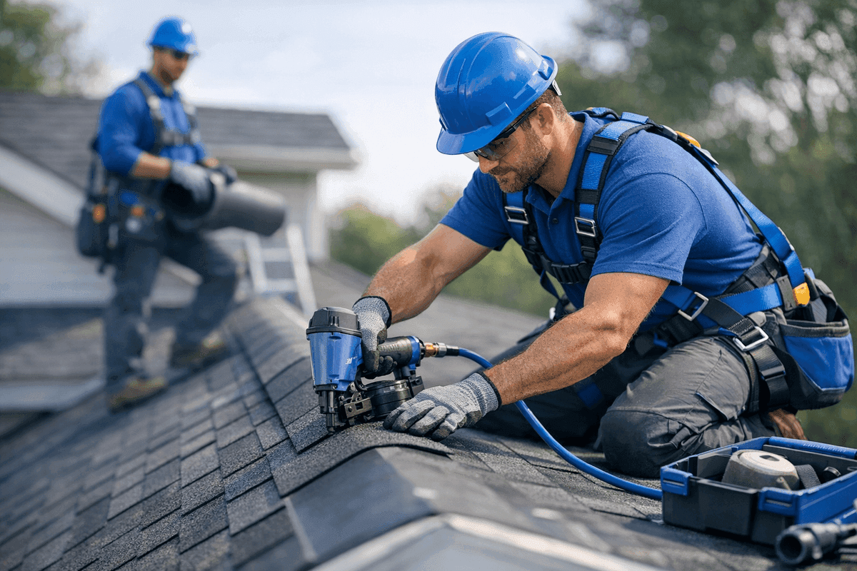 Cap Services service by Baton Rouge Roofing