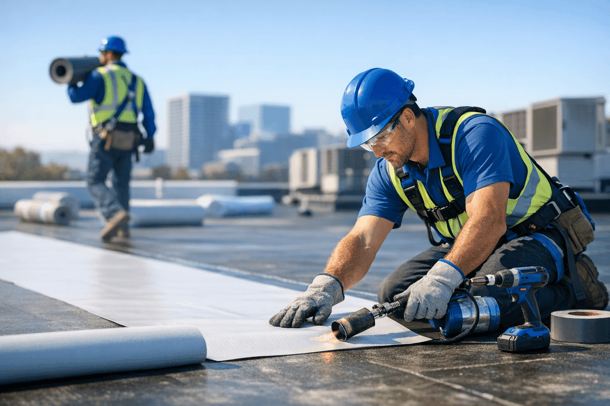 Commercial Roofing service by Baton Rouge Roofing