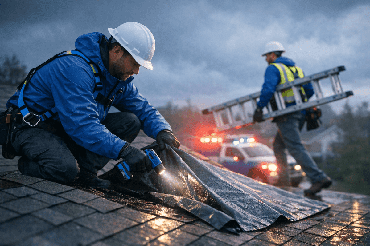 Emergency Services service by Baton Rouge Roofing