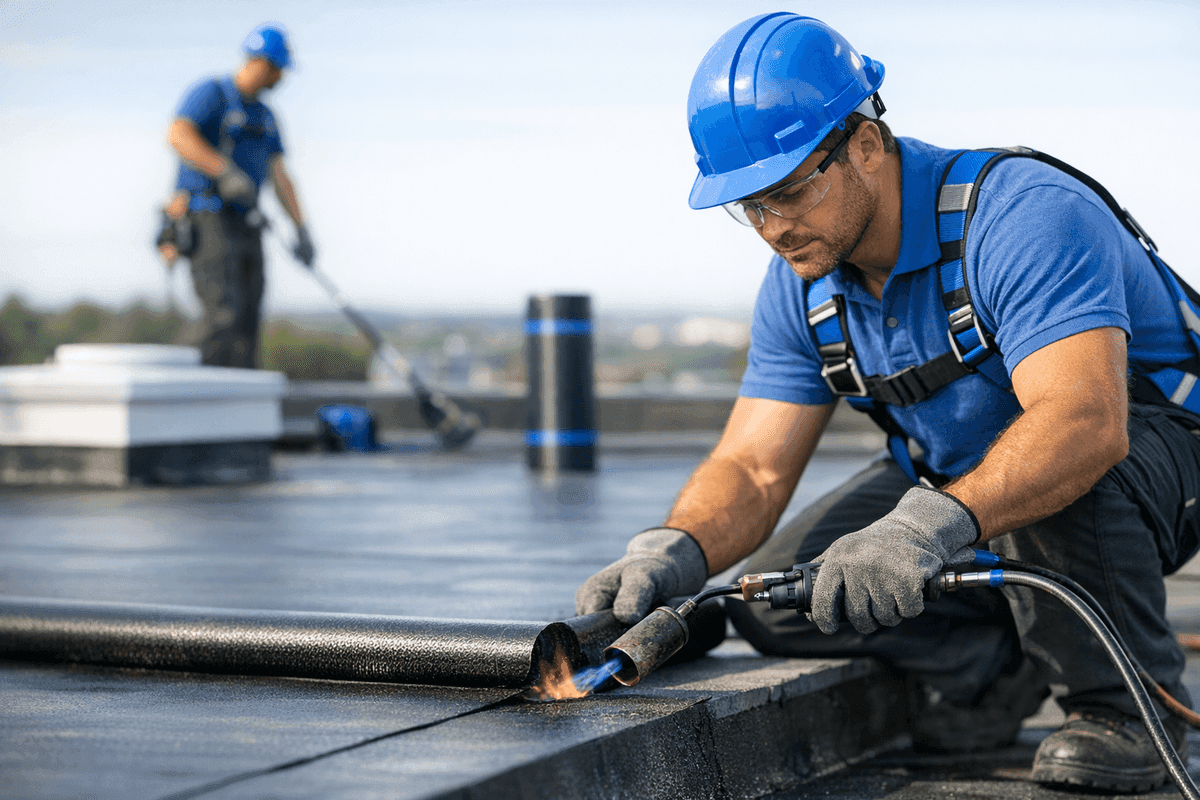 Flat Roofs service by Baton Rouge Roofing