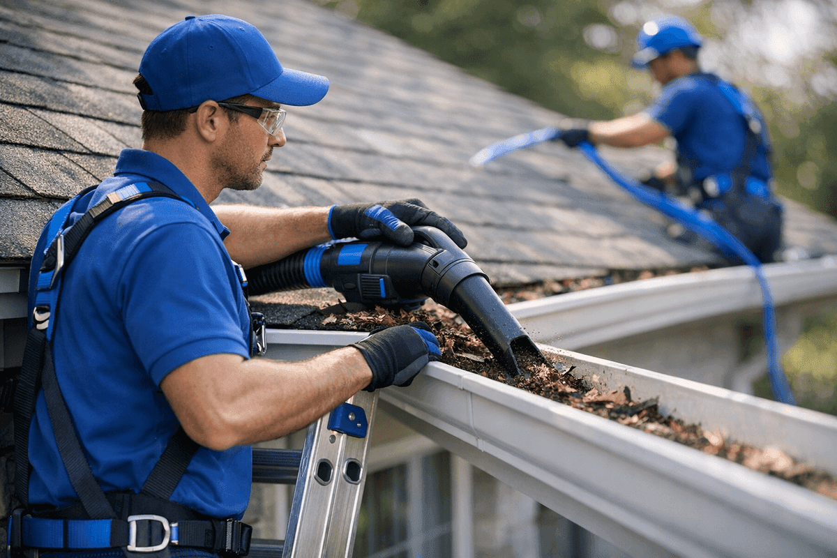 Gutter Cleaning service by Baton Rouge Roofing