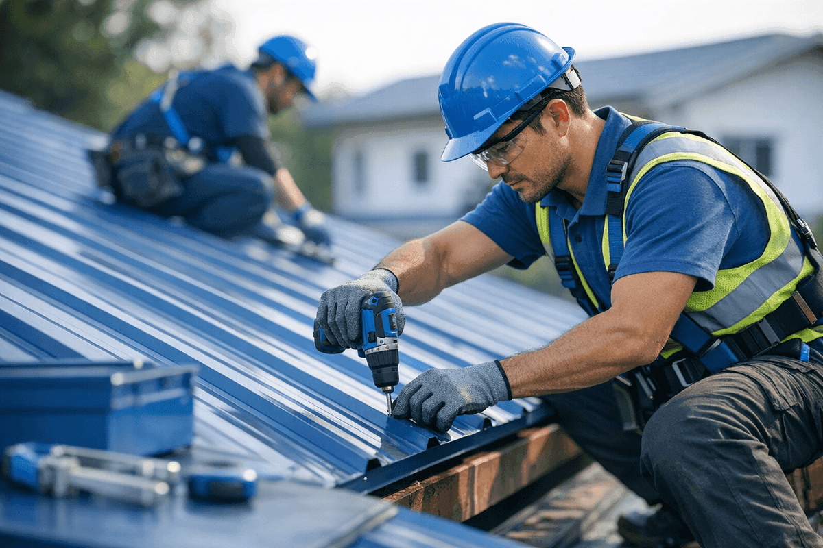 Metal Roofing service by Baton Rouge Roofing