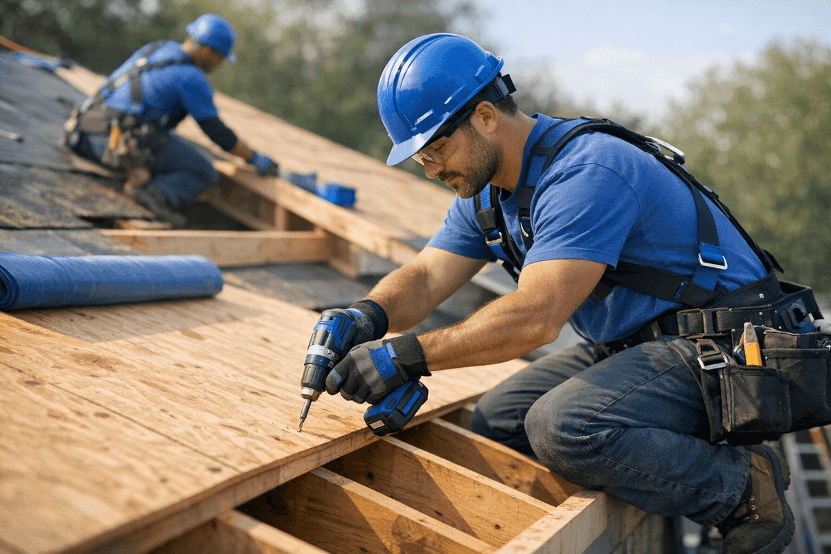 Structural Repair service by Baton Rouge Roofing
